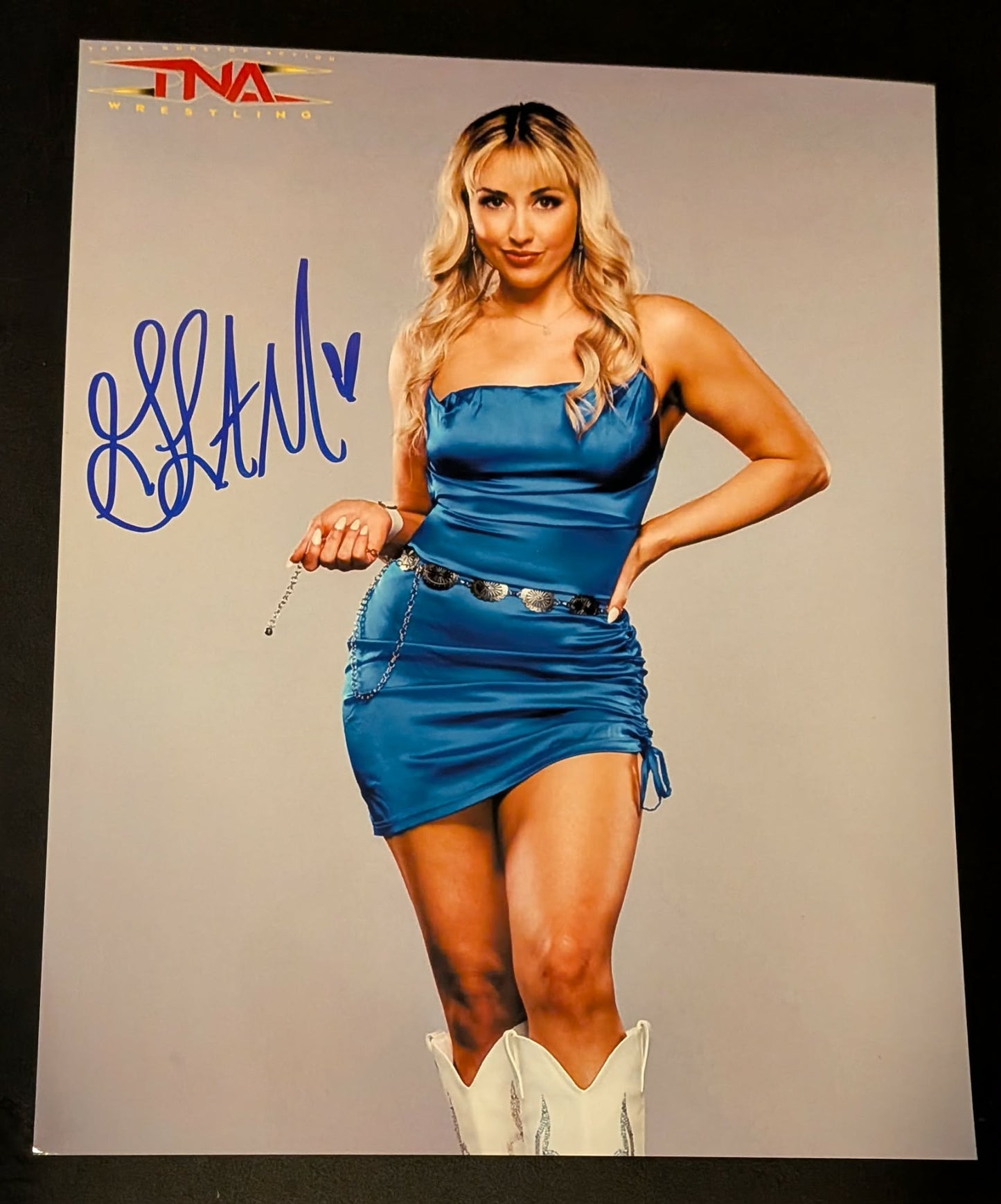 Gia Miller Pose 3 Signed Photo COA
