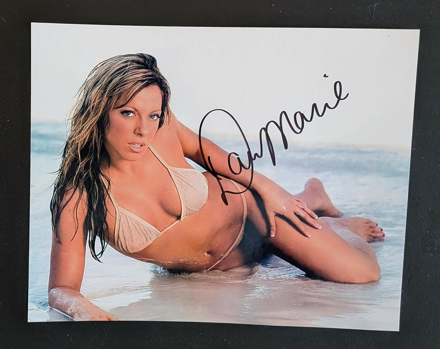 Dawn Marie Pose 1 Signed Photo COA
