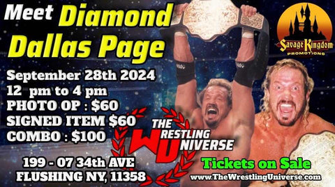 In-Store Meet & Greet with Diamond Dallas Page Sat Sept 28th 12PM-4PM