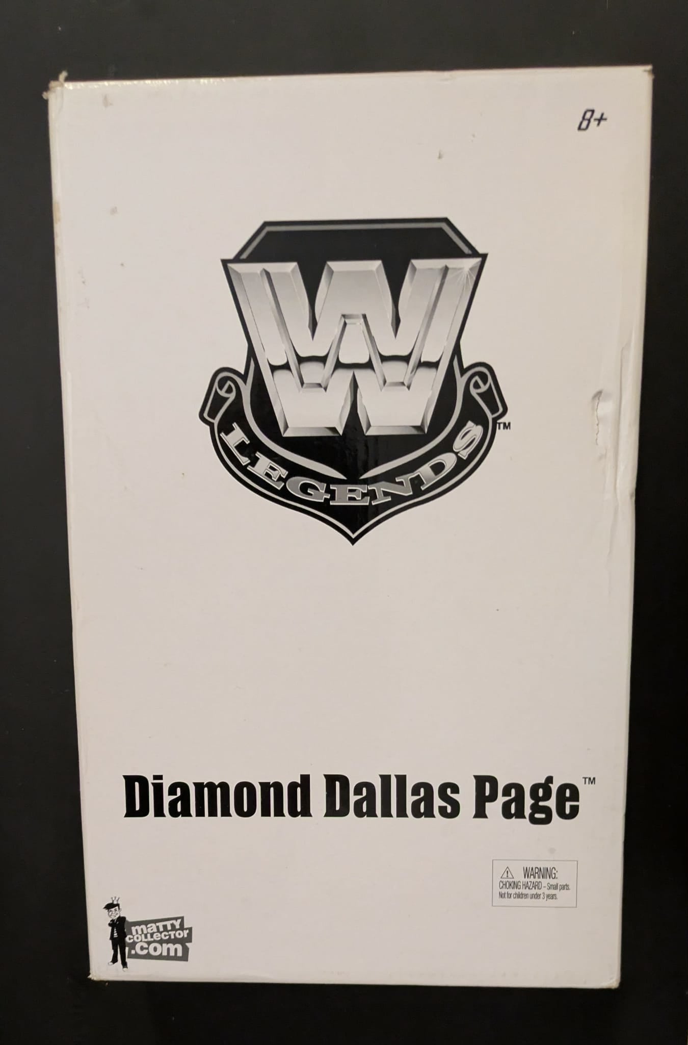 Diamond Dallas Page DDP WWE Elite Legends Signed Figure w/Box JSA COA