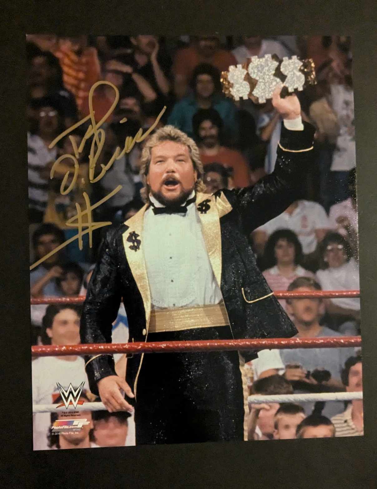 Ted Dibiase Pose 7 Signed Photo COA