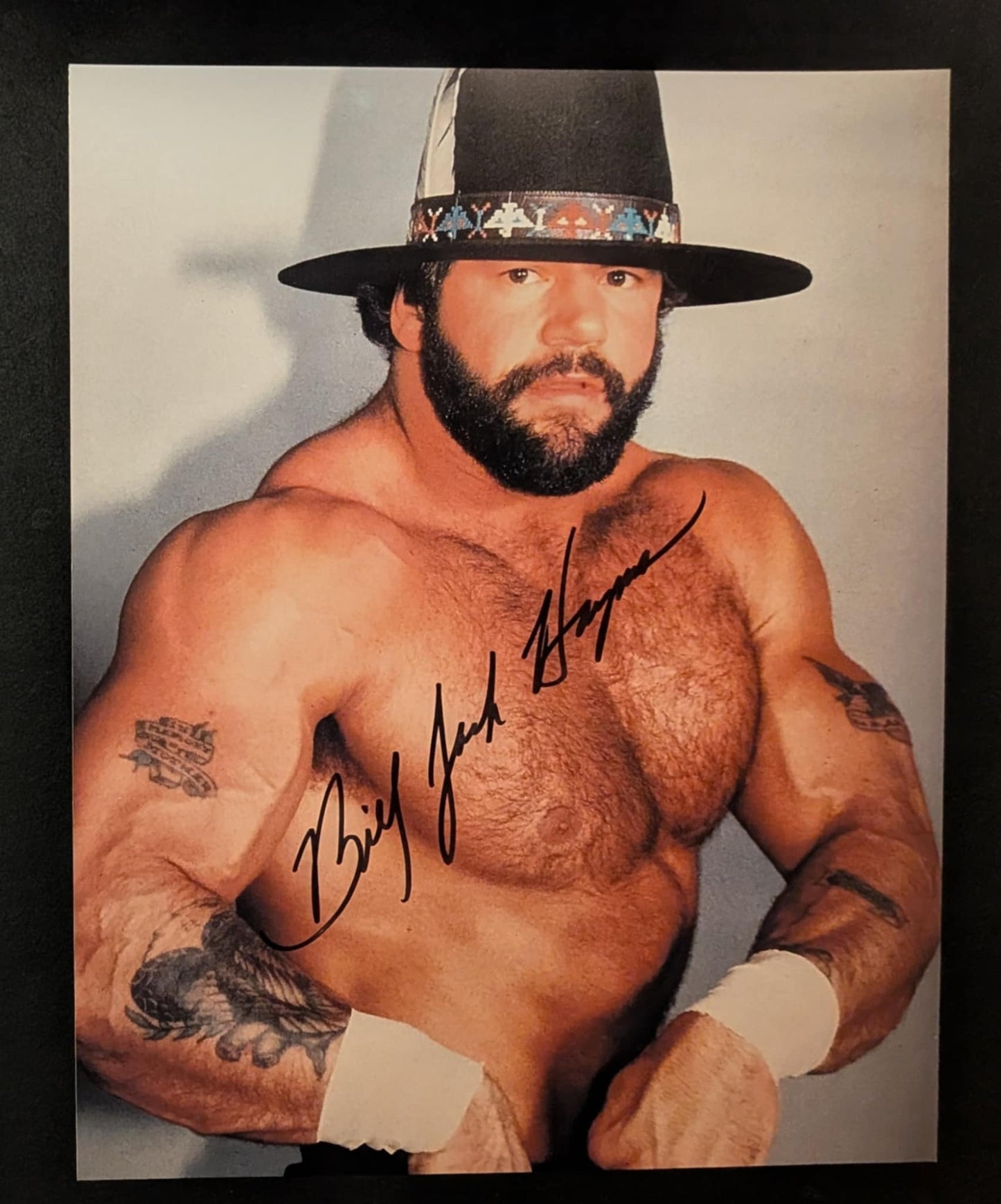 Billy Jack Haynes Pose 4 Signed Photo COA