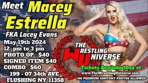 In-Store Meet & Greet with Macey Estrella (FKA Lacey Evans) Sun May 19th 12-3PM