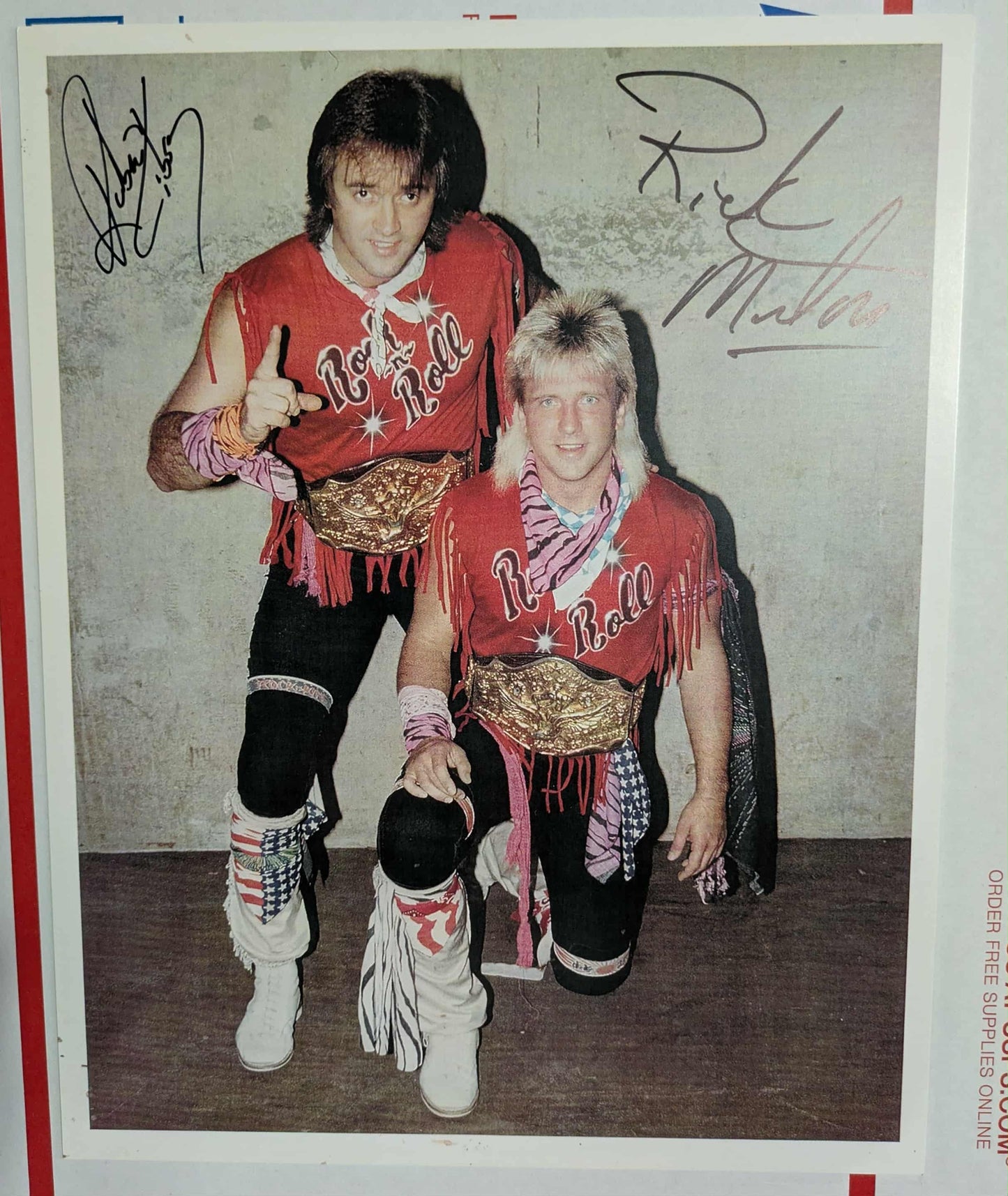 Rock n Roll Express 11x14 Signed Classic Photo COA