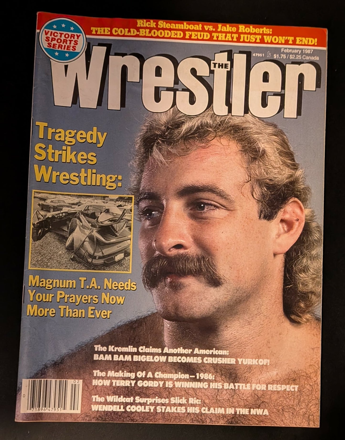 The Wrestler Magazine February 1987 (Magnum TA)
