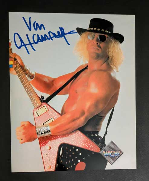 Van Hammer Pose 1 Signed Photo COA
