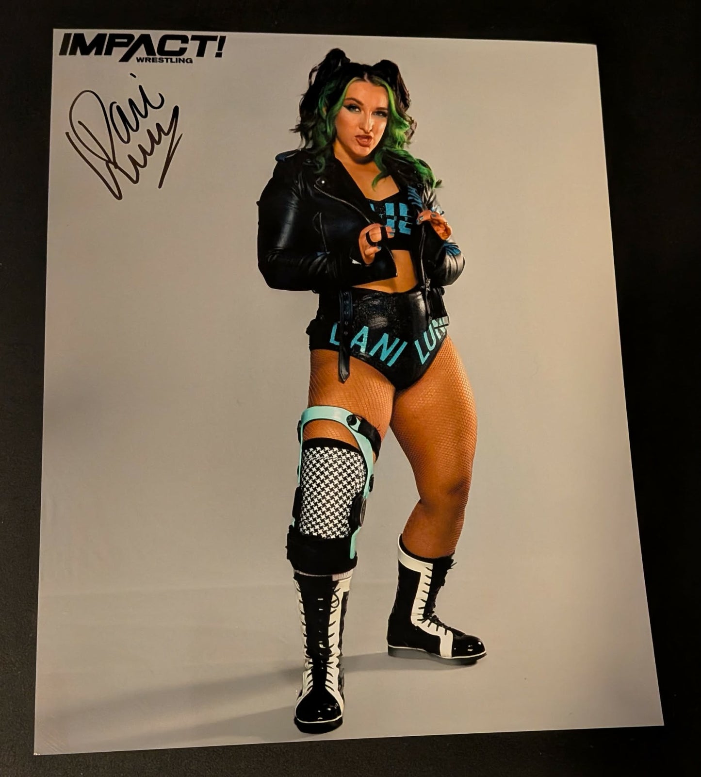 Dani Luna Pose 1 Signed Photo COA