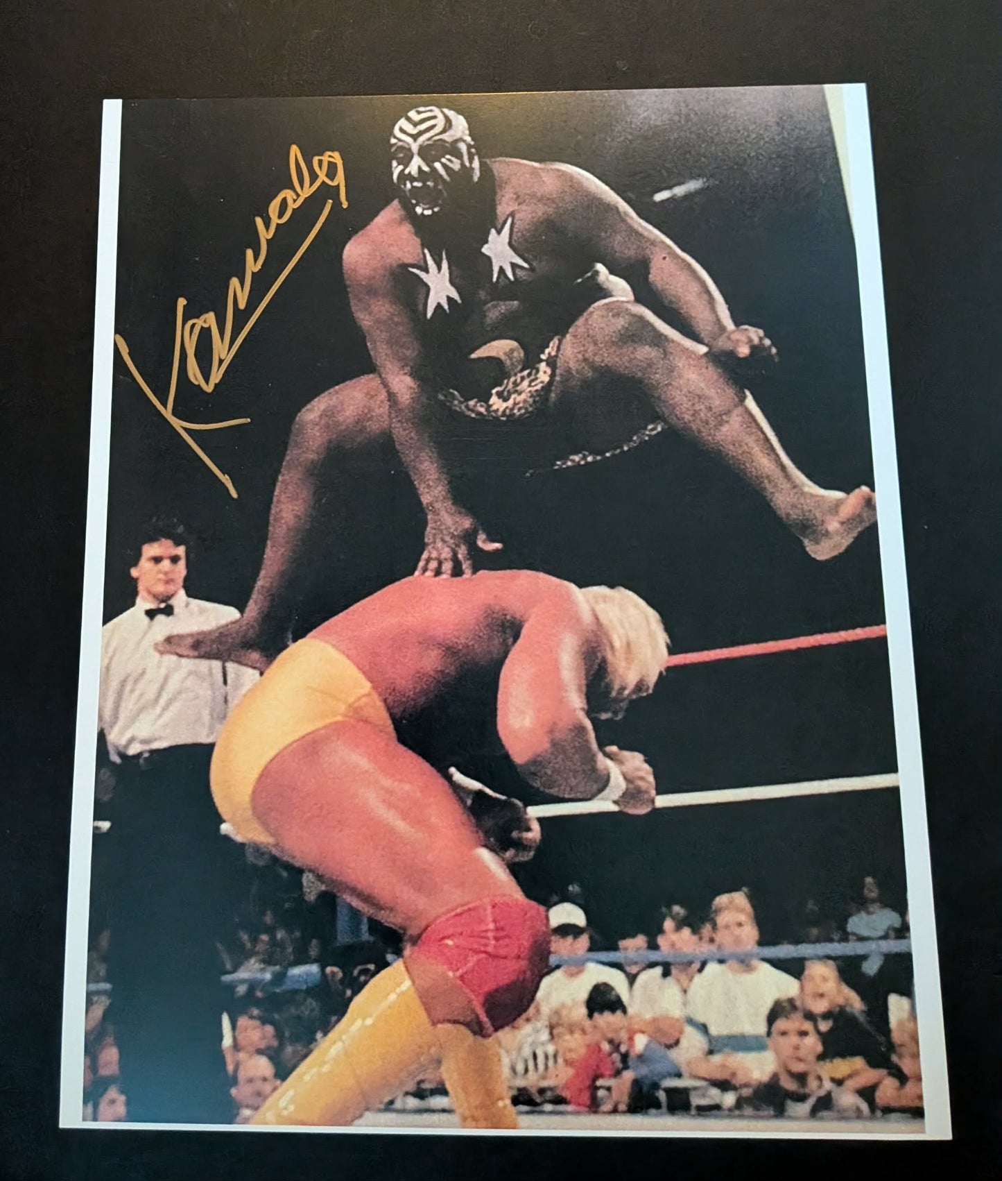 Kamala Pose 3 Signed Photo COA