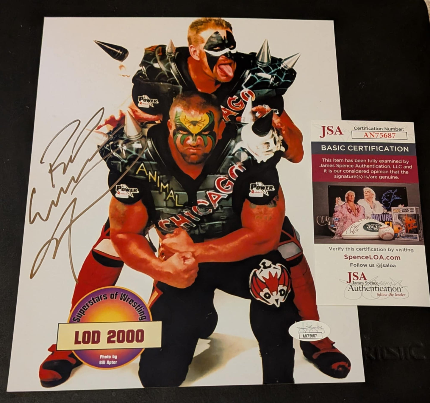 Road Warrior Animal LOD Signed Photo Signed JSA COA