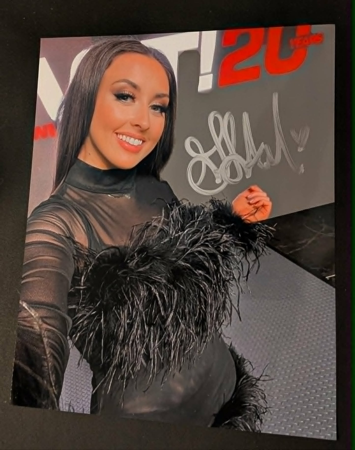 Gia Miller Pose 4 Signed Photo COA