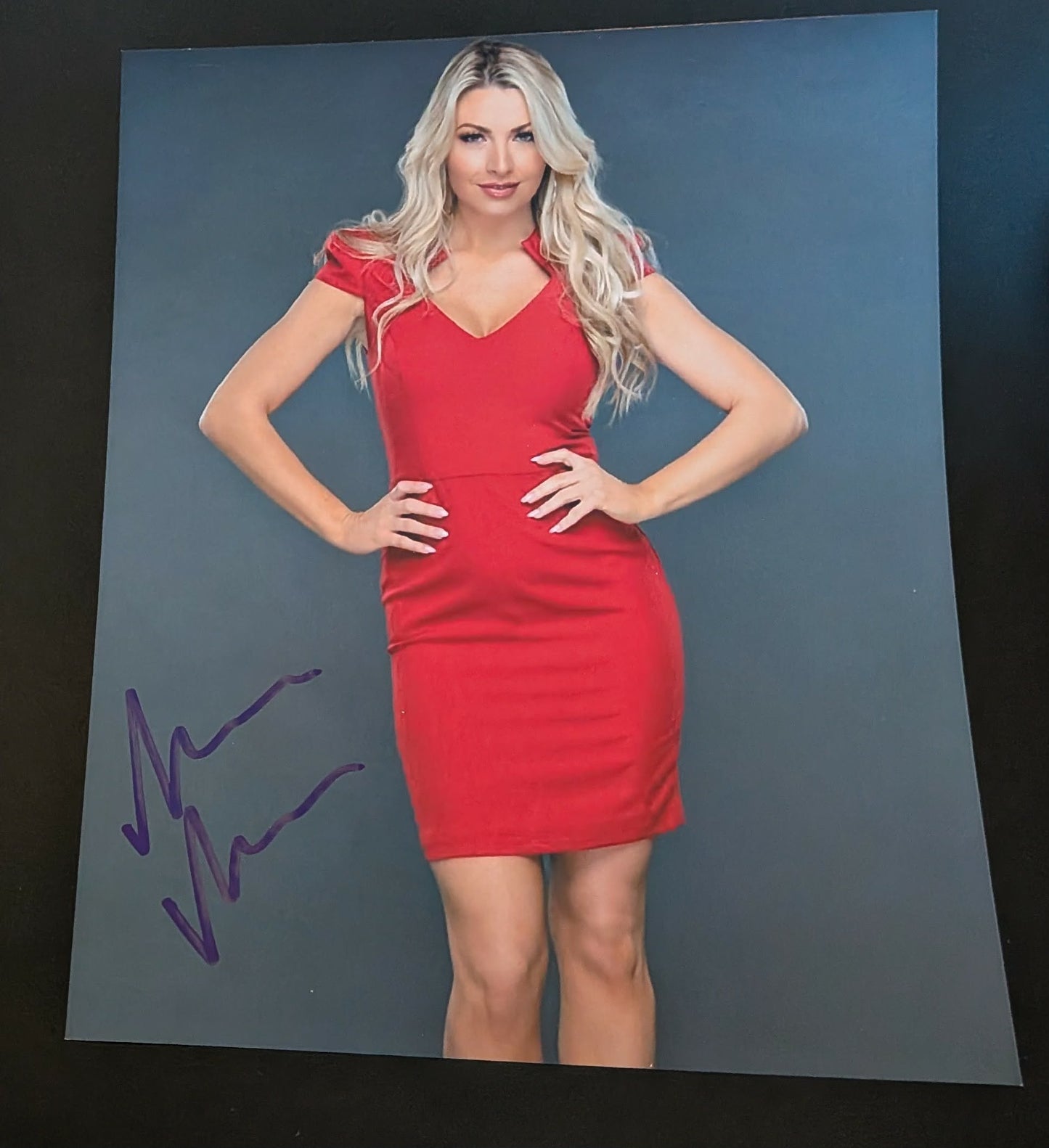 McKenzie Mitchell Pose 4 Signed Photo COA