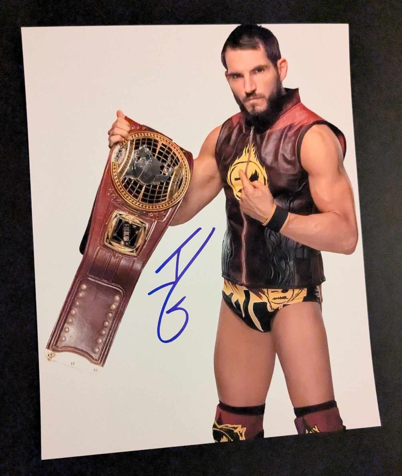 Johnny Gargano Pose 3 Signed Photo COA