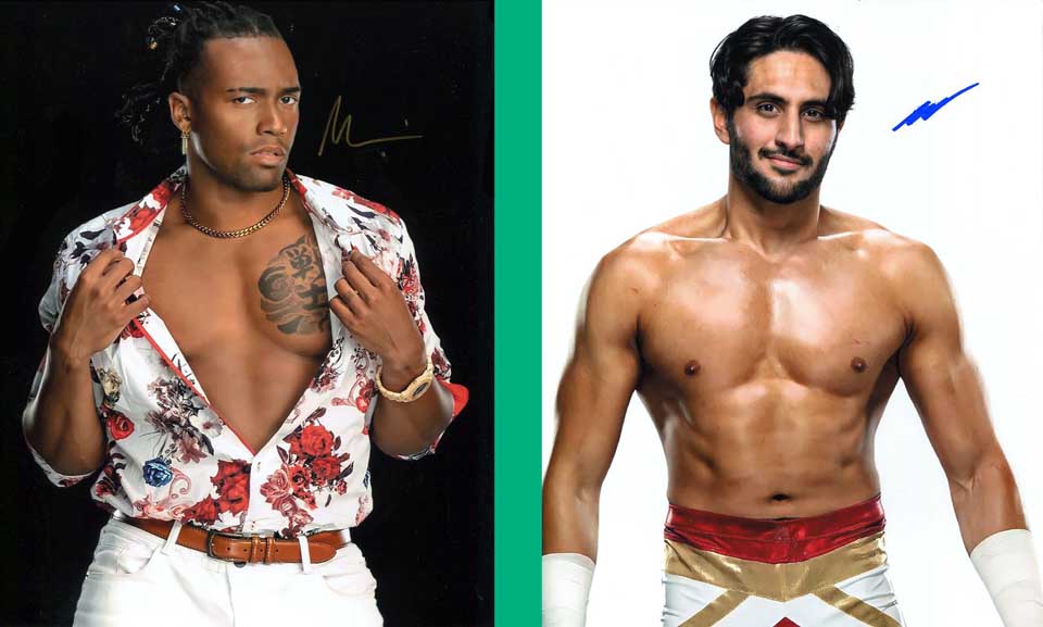 MxM Maximum Male Models Mansoor & Mace Signed Photo COA