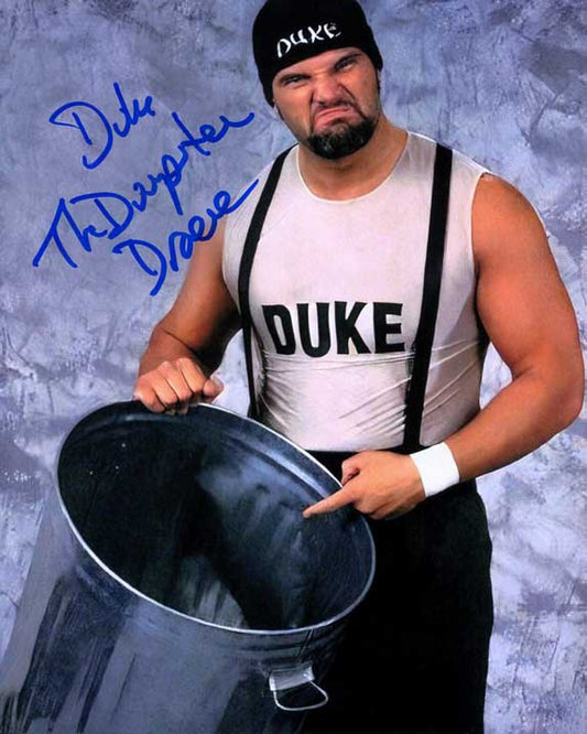 Duke The Dumpster Droese Pose 6 Signed Photo