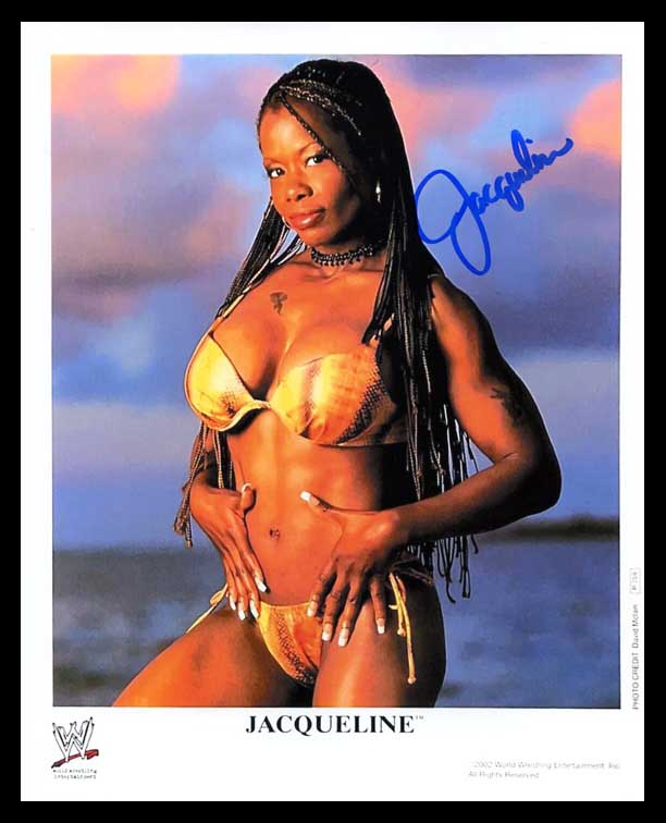 Jacqueline Moore Pose 6 Signed Photo COA