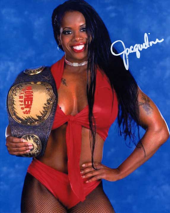 Jacqueline Moore Pose 5 Signed Photo COA
