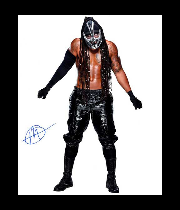 Mace WWE Signed 8x10 Color Photo