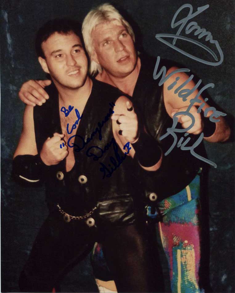 Tommy Rich & Doug Gilbert Dual Signed Photo COA
