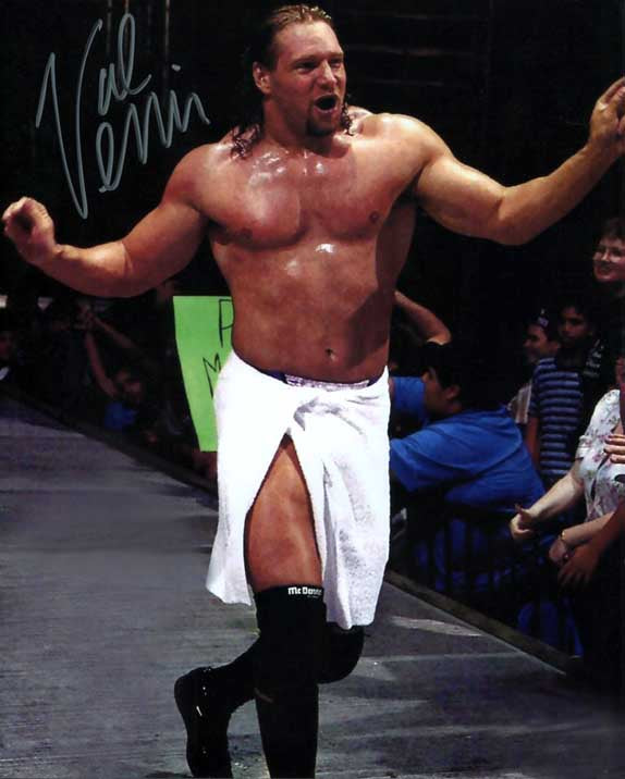 Val Venis Pose 8 Signed Photo COA