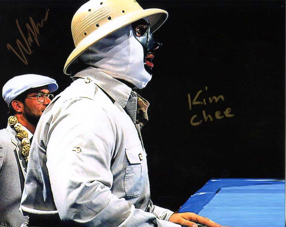 Kim Chee & Harvey Wippleman Dual Signed Photo COA