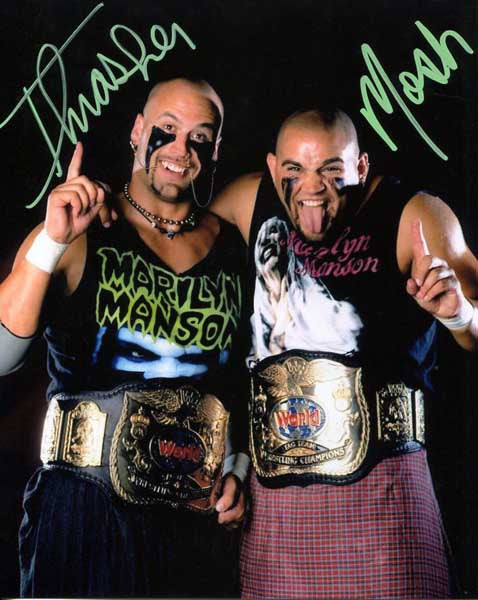 The Headbangers Pose 2 Signed Photo COA