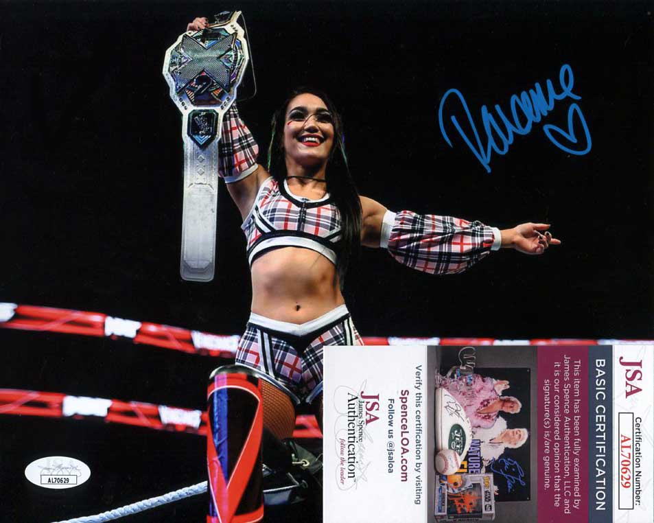Roxanne Perez Signed Photo JSA COA