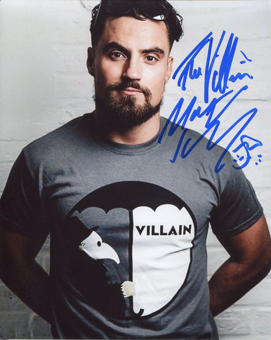 Marty Scurll Signed 8x10 Color Photo