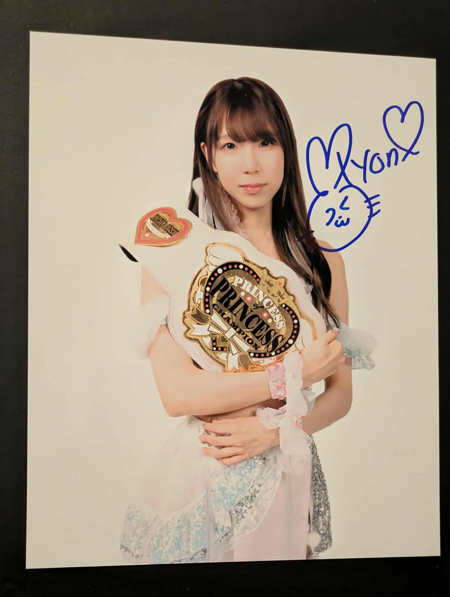 Mizuki Pose 3 Signed Photo Tokyo Joshi Pro Wrestling COA
