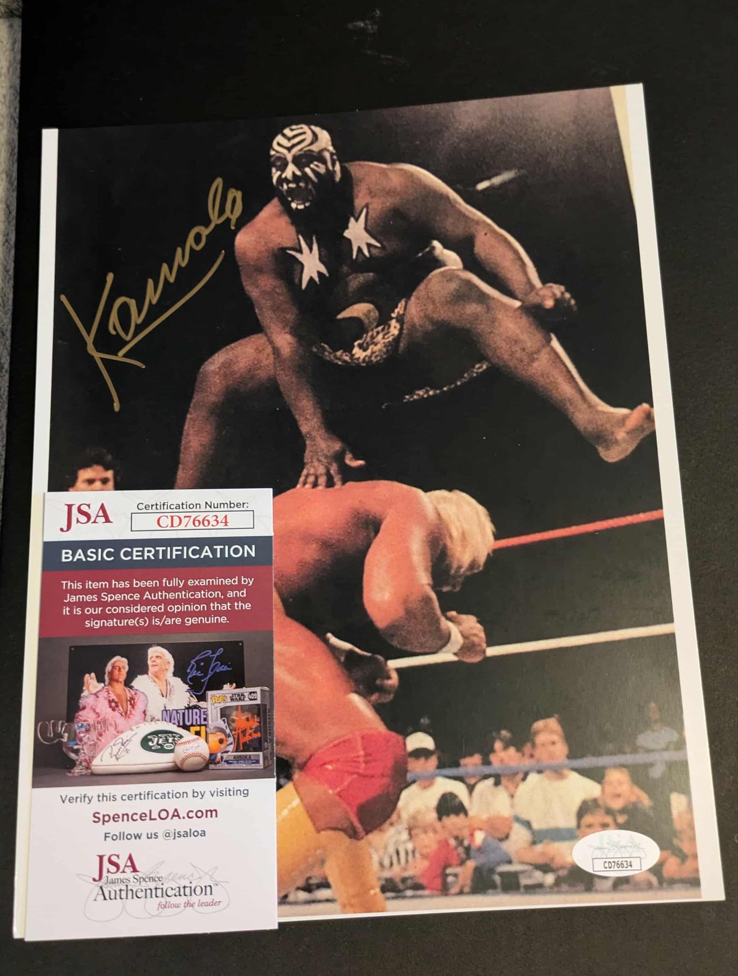 Kamala Signed Photo C JSA COA