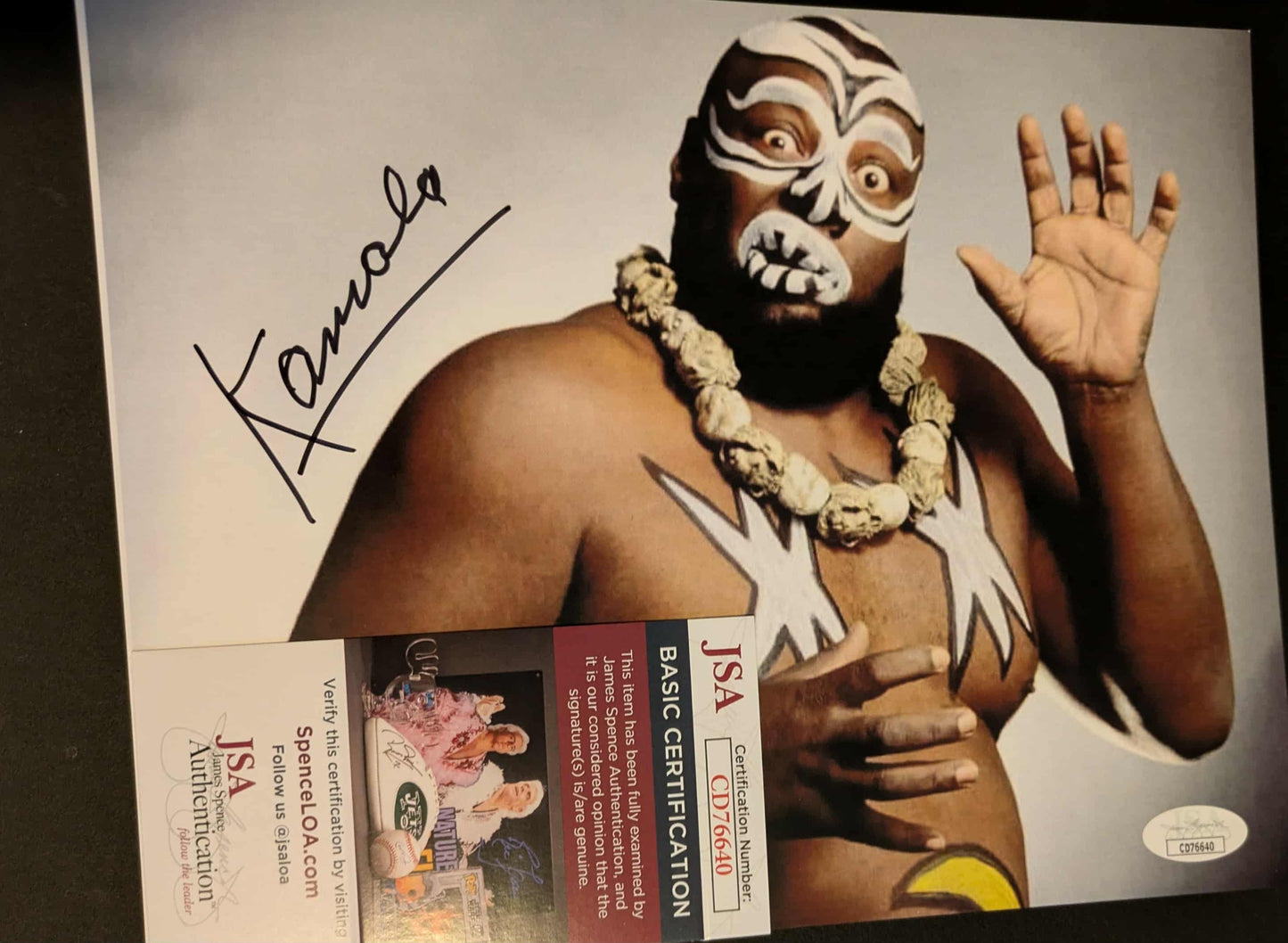 Kamala Signed Photo D JSA COA