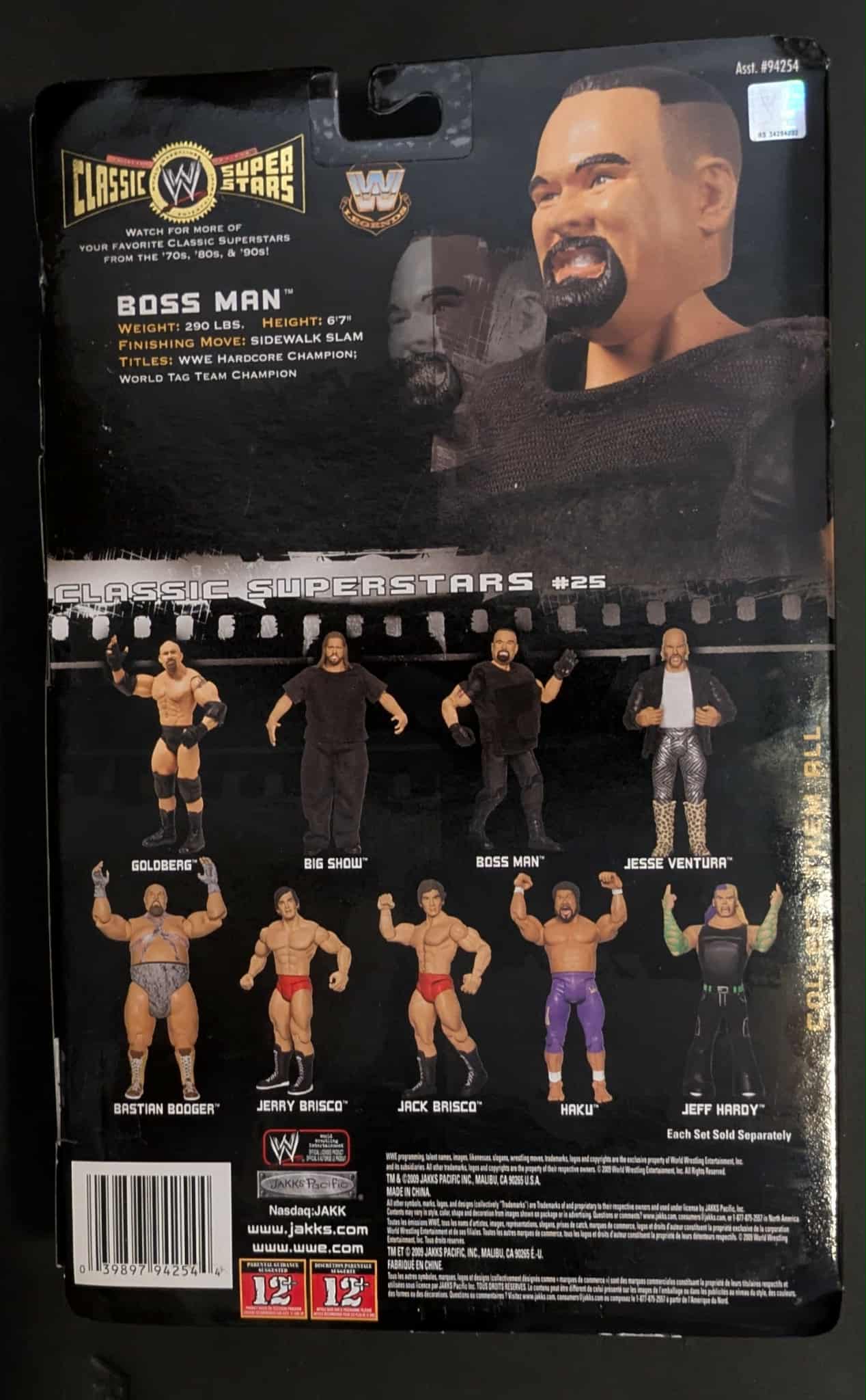 Big Boss Man Series 25 WWE Jakks Classic Superstars Action Figure