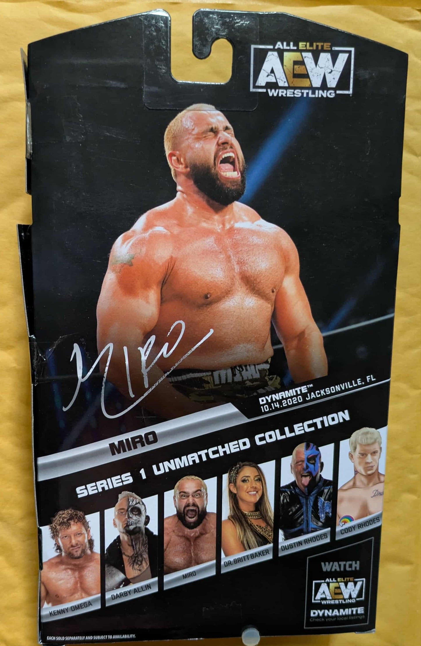 Miro Series 1 AEW Action Figure