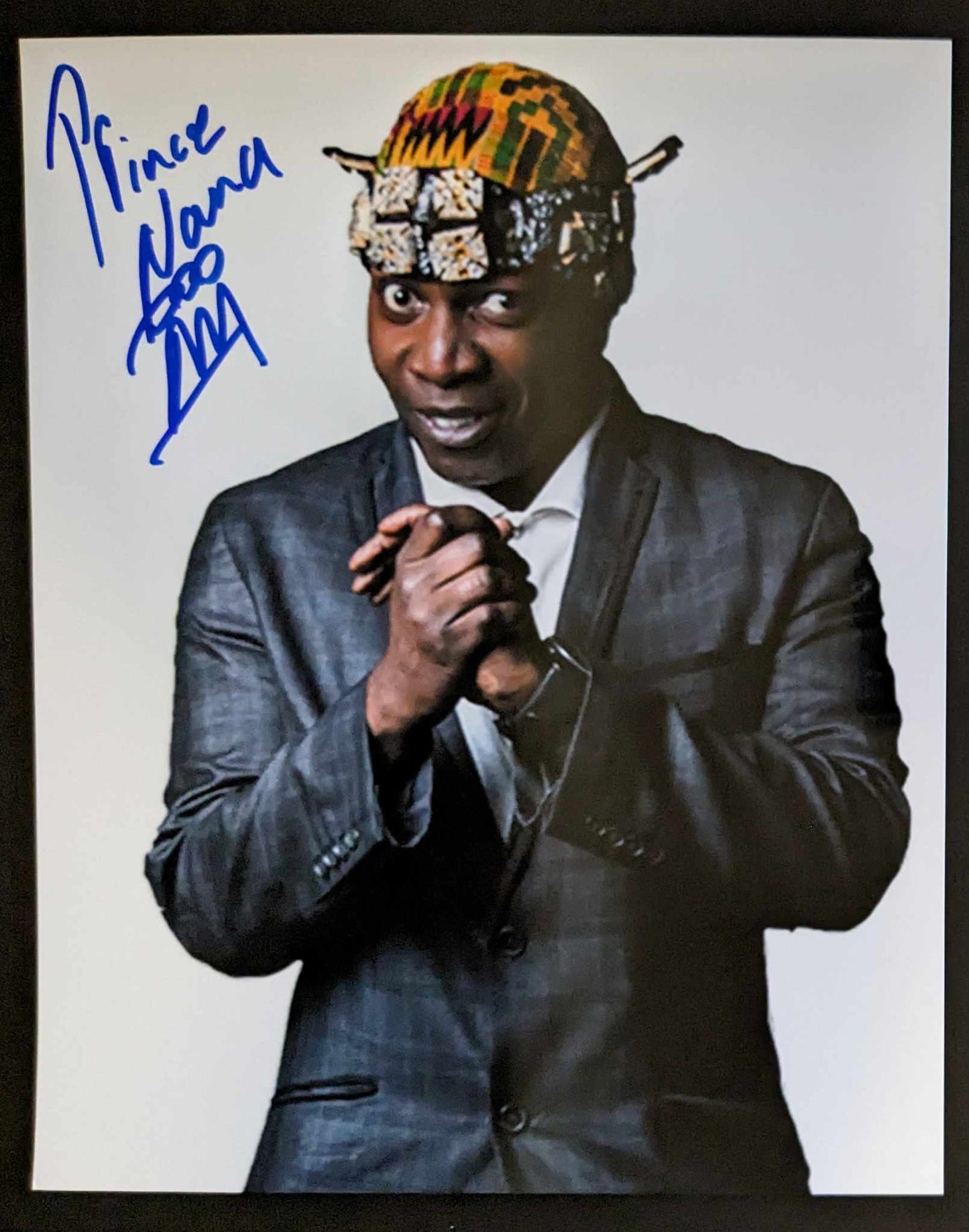 Prince Nana Pose 2 Signed Photo