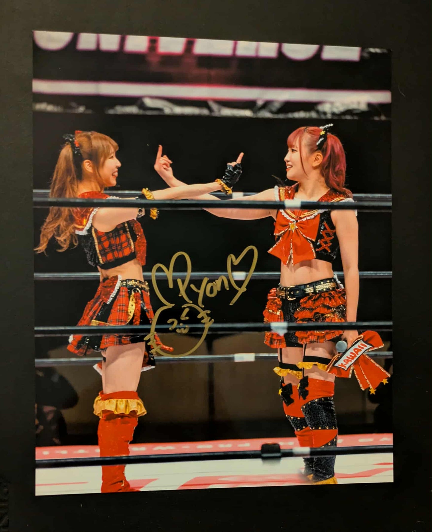 Mizuki Pose 2 Signed Photo Tokyo Joshi Pro Wrestling COA