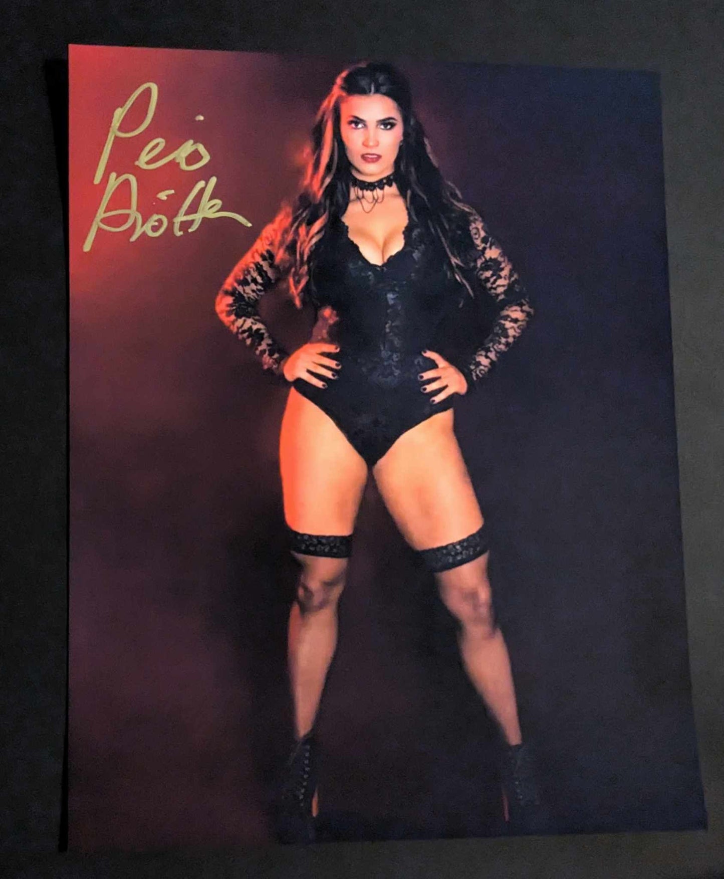 Persia Pirotta (Steph De Lander) Pose 3 Signed Photo COA