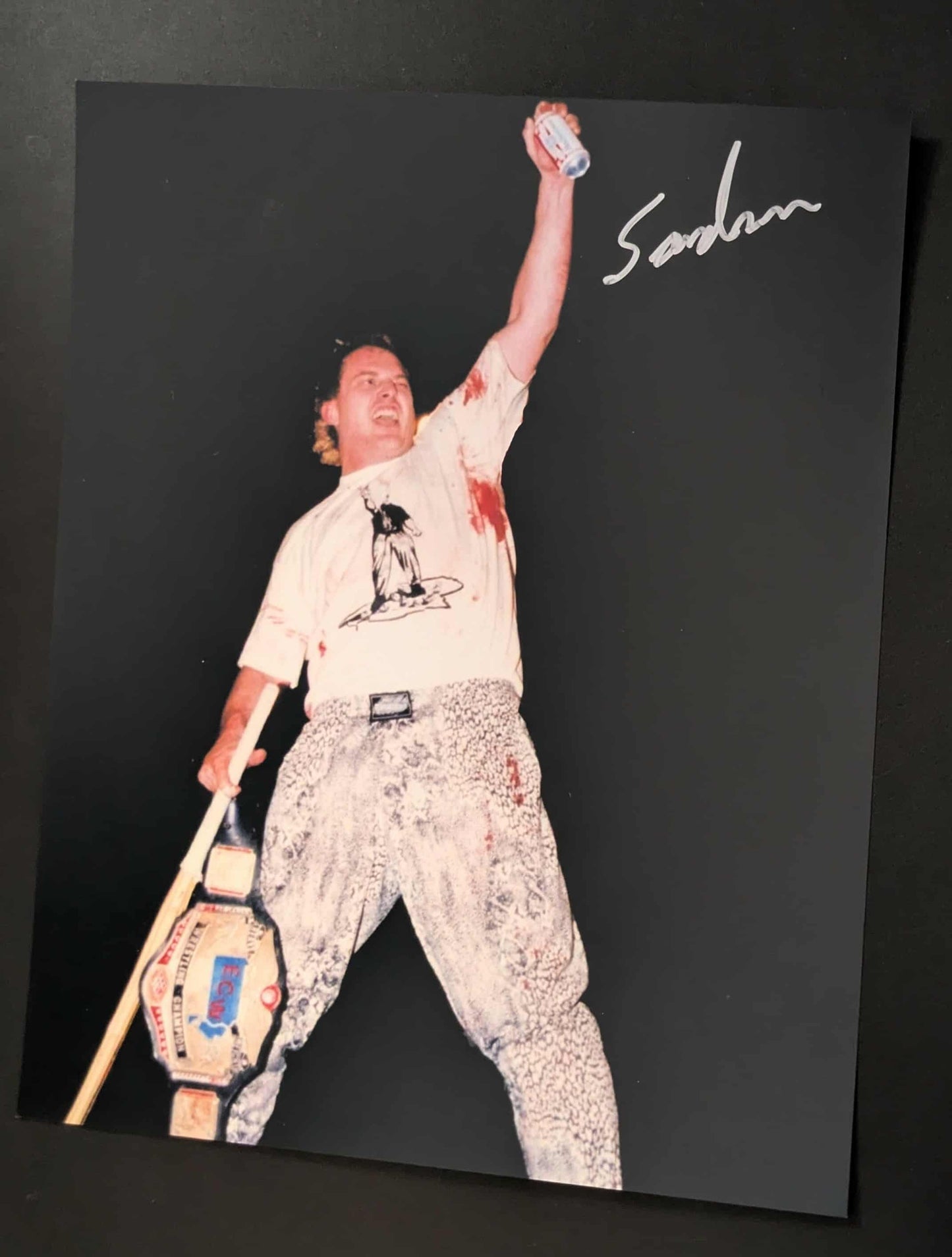 Sandman Pose 3 Signed Photo COA