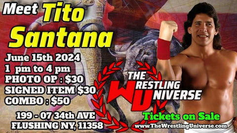 In-Store Meet & Greet with Tito Santana Sat June 15th 1-4PM