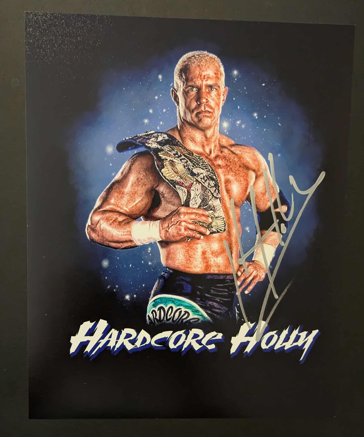 Hardcore Holly Pose 2 Signed Photo COA