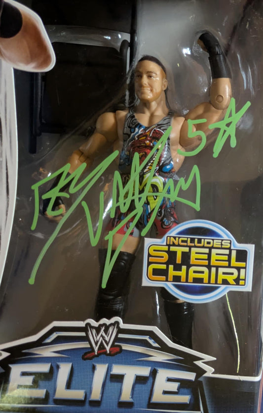 Rob Van Dam RVD WWE Elite Collection Series 27 Signed Figure JSA COA