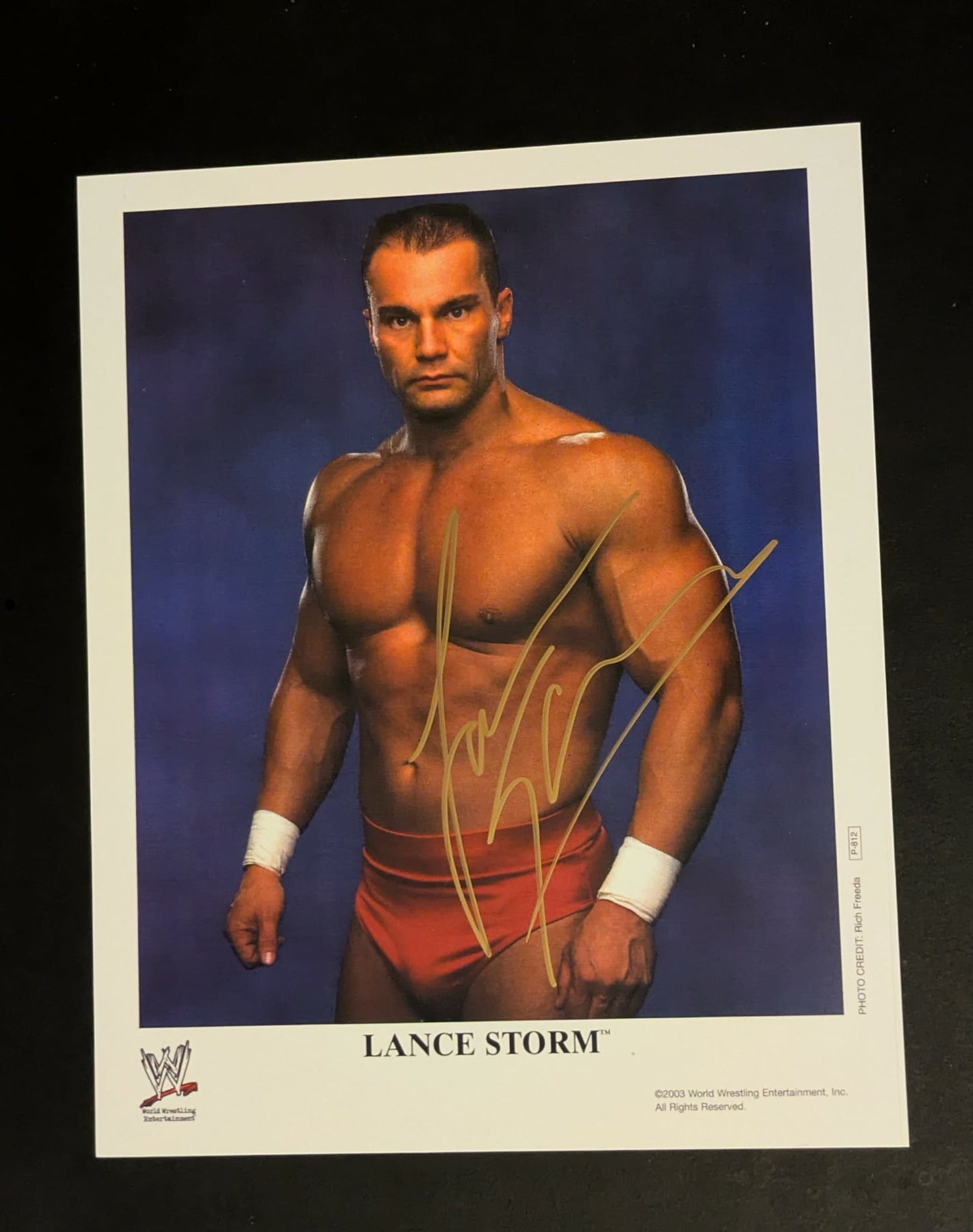 Holiday Special - Lance Storm Signed Photo COA