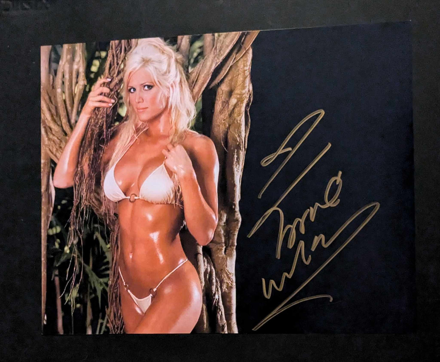 Torrie Wilson Pose 2 Signed Photo COA