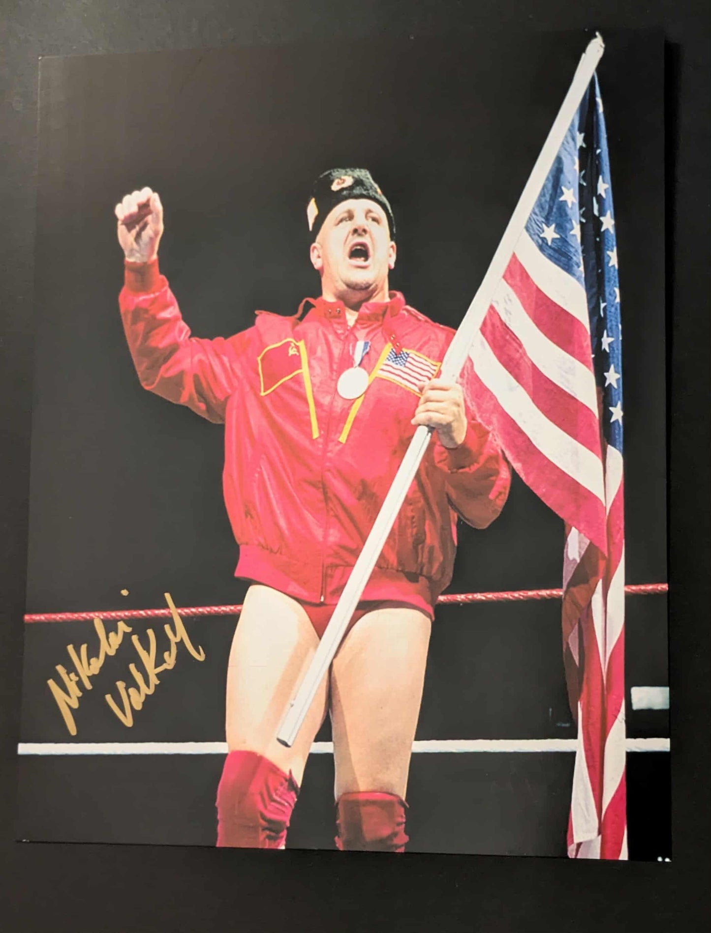 Nikolai Volkoff Pose 6 Signed Photo COA
