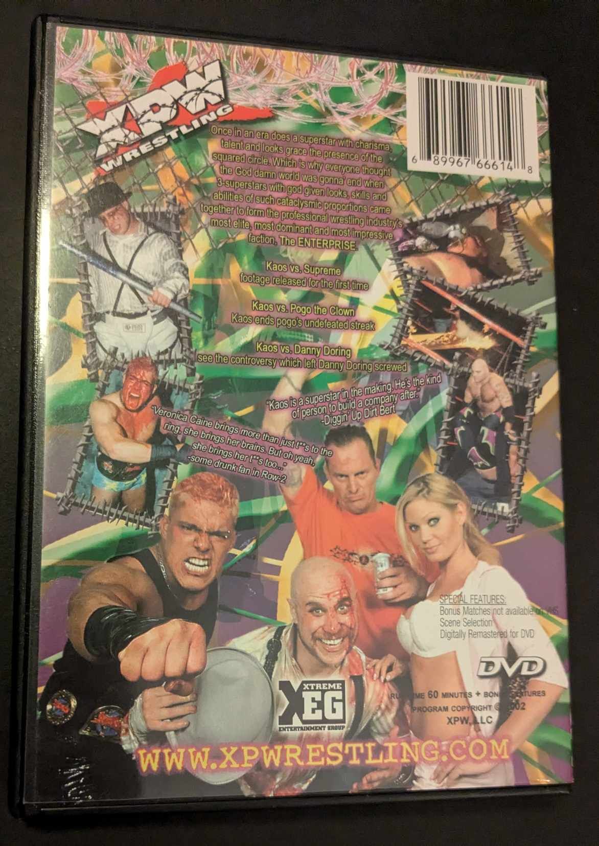 XPW Best of the Enterprise DVD 2002