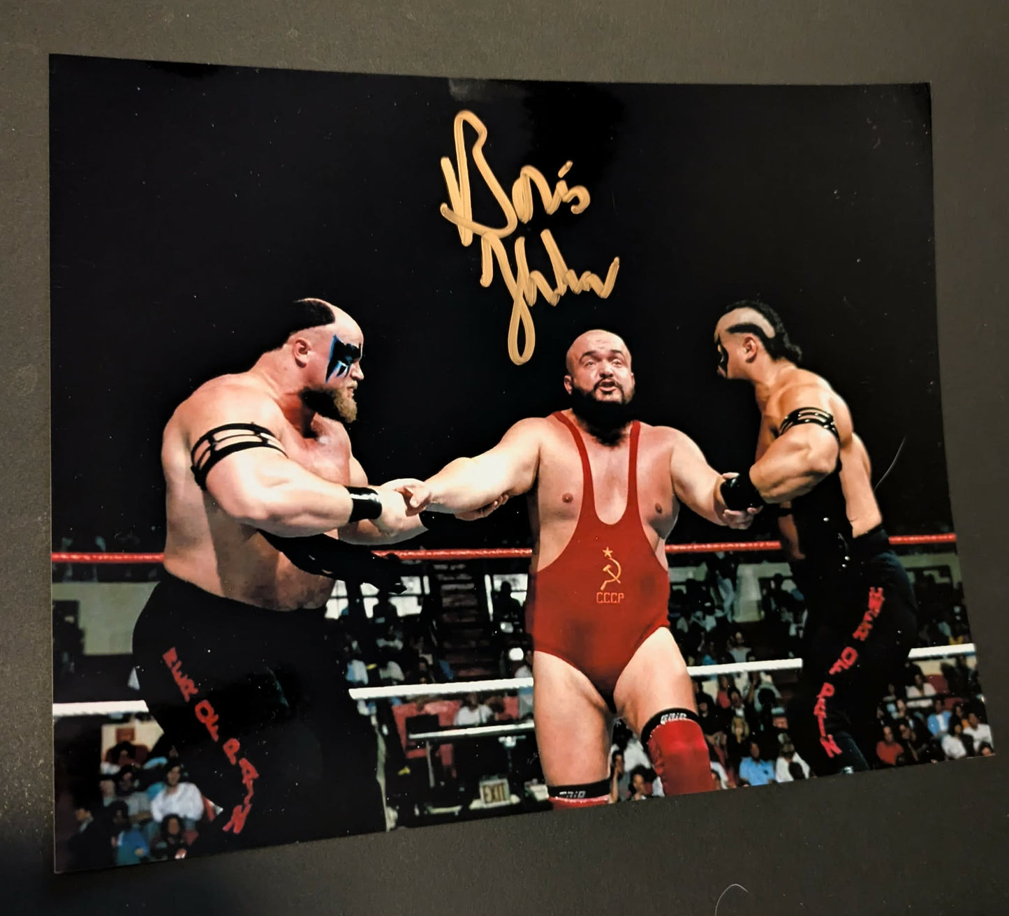 Boris Zhukov Signed Photo Pose 2 COA