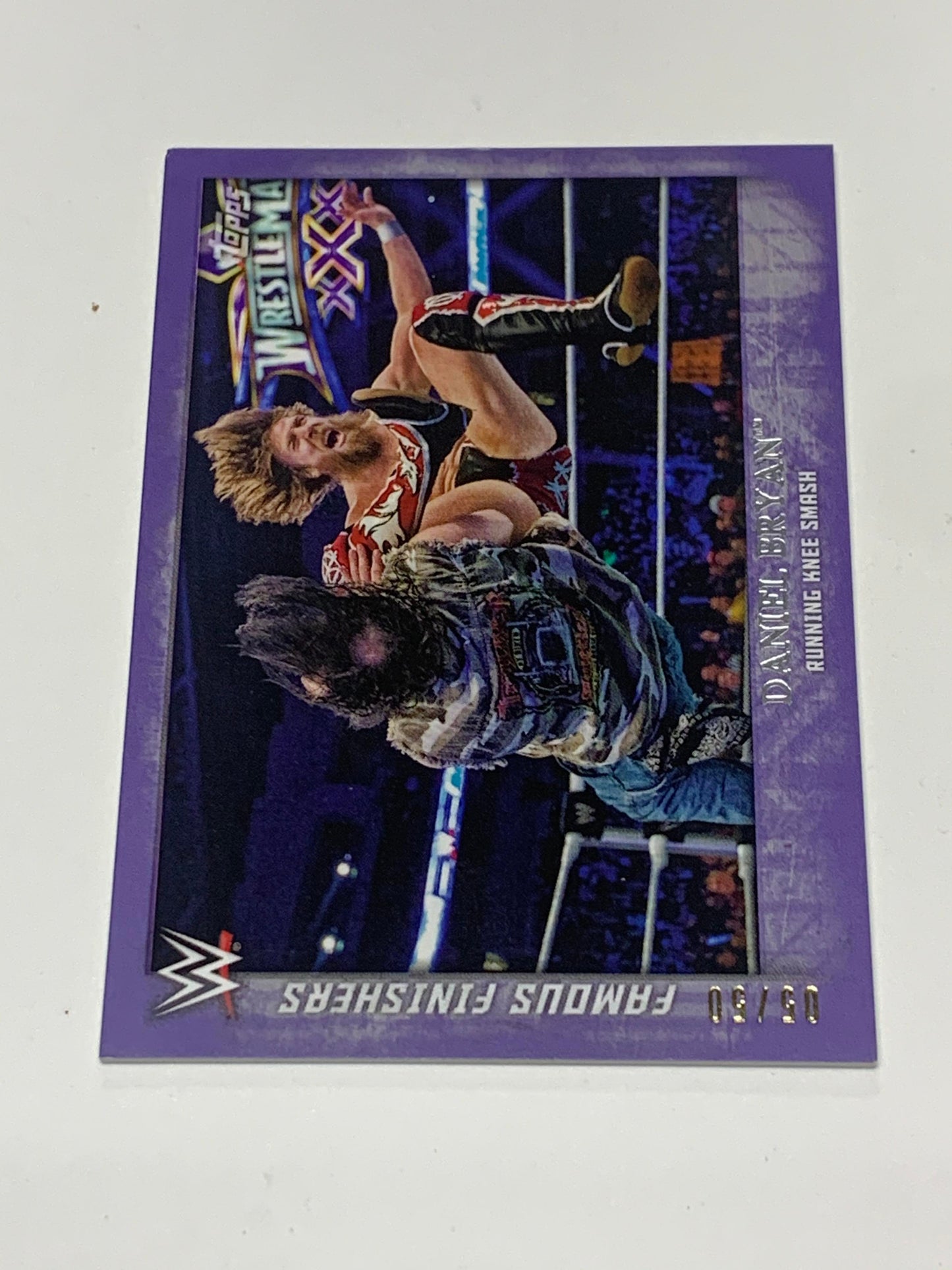 Daniel Bryan 2015 WWE Topps Undisputed Purple PARALLEL #/50