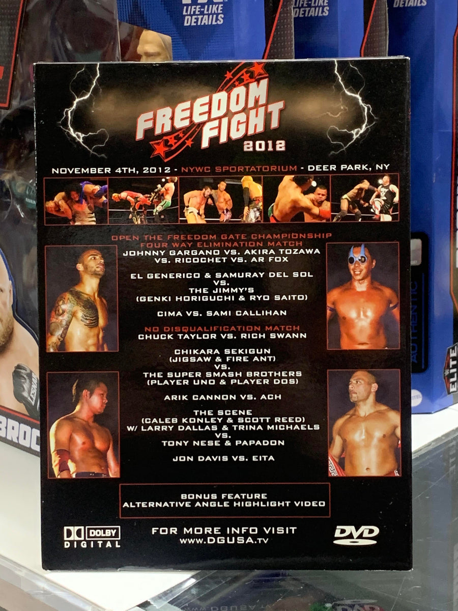 Dragon Gate USA Freedom Fight 2012 DVD The Wrestling Universe