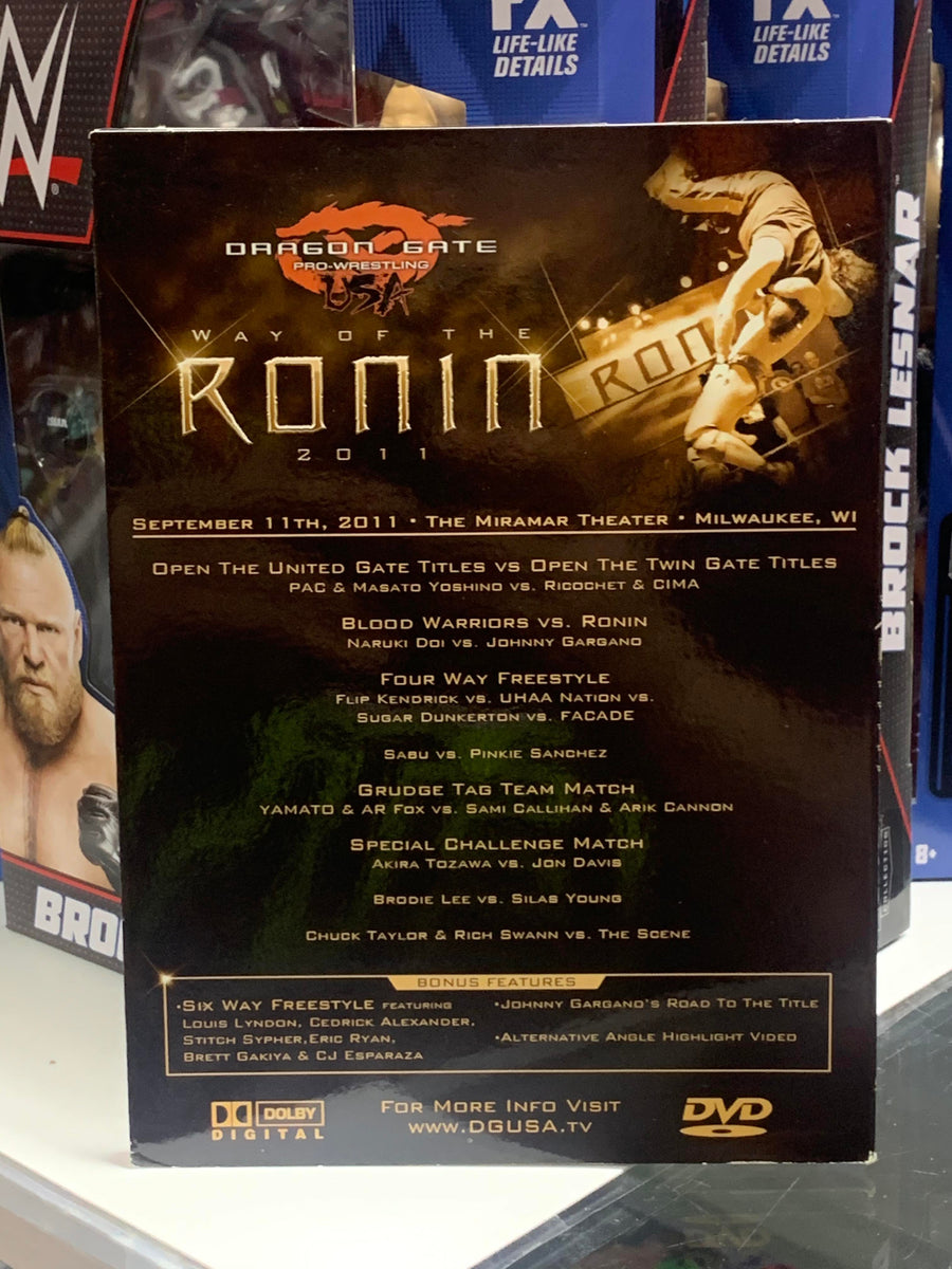 Dragon Gate Way of The Ronin 2011 DVD The Wrestling Universe