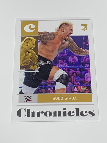 Solo Sikoa 2022 WWE Panini Chronicles NXT 2.0 ROOKIE Card #69