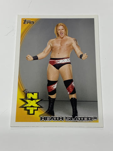 Heath Slater 2010 WWE Topps ROOKIE Card #71