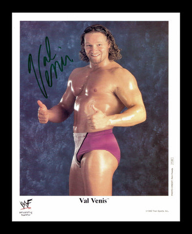 Val Venis Pose 1 (Green Ink) Signed Photo